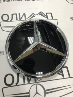 Эмблема 3D решетки радиатора w205 w213 w257